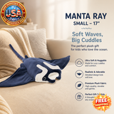 MANTA RAY Plush Stuffed Animal Toy - 17 Inches