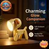 Mini Cute Animal Pet Dogs LED Night Light Table Lamp