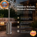 46,000 BTU Standing Patio Heater with Safety Features