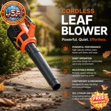 Cordless Leaf Blower 20V with 2.0Ah Battery, 450 CFM