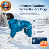 Helios Reflective Full-Body Dog Jacket with Adjustable Straps