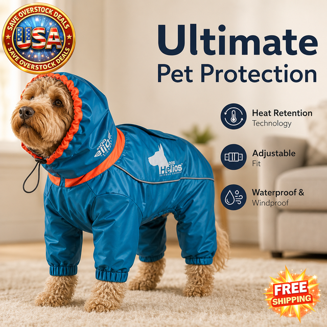 Helios Weather-King Windproof Full Bodied Pet Jacket