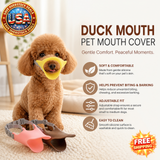 Duck Mouth Cover for Dogs - Plastic Barking Prevention