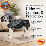 Touchdog Waterproof Reflective Dog Coat with Blackshark Technology