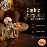 Halloween Skeleton Storage Tray - Skull Candy Dish Platter