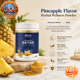 Pineapple Flavor Herbal Wellness Powder for Daily Use