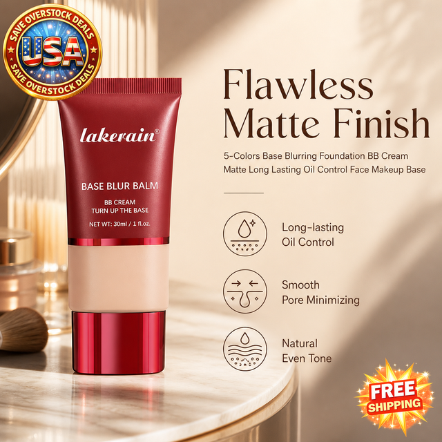 5-Colors Blurring Foundation BB Cream for Matte Finish
