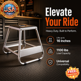 Heavy Duty Dirt Bike Stand with 1100 lbs Load Capacity