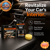 HOMONTH Automotive Interior Plastic Care Paste Kit, 1 Kit