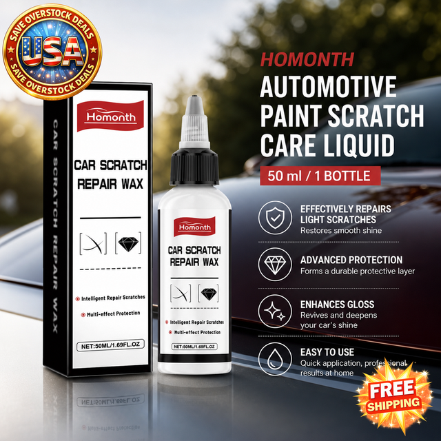 HOMONTH Automotive Paint Scratch Care Liquid, 50 ml Bottle