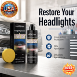 Homonth Automotive Headlight Paste for Lamp Maintenance