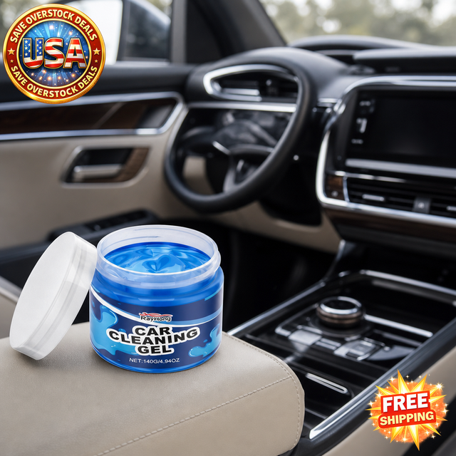 RAYHONG Automotive Interior Cleaning Gel, Blue, 140 g
