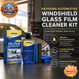 RAYHONG Automotive Windshield Glass Film Cleaner Kit, 120 g