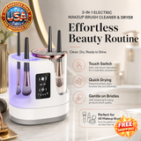 3-in-1 Electric Makeup Brush Cleaner & Dryer Tool