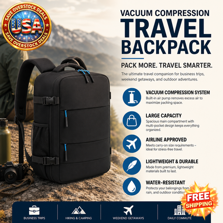 Lightweight Foldable Travel Backpack for Hiking and Camping
