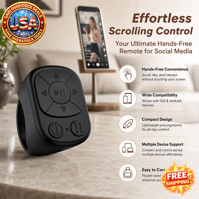TikTok Bluetooth Page Turning Ring for iPhone and Android