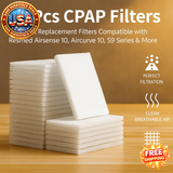 CPAP Filters 30 Pcs Universal Replacement for Resmed Airsense 10 & S9 Series