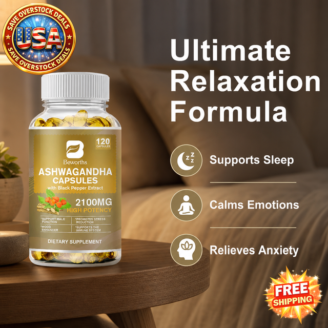 Ashwagandha Root Extract Capsules for Daily Routines