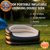 Portable Inflatable Double Sofa Bed for Camping & Outdoor Lounging