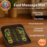 Foot Massage Mat Acupressure Pad for Pain Relief & Stress Relief Therapy