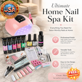 Nail Set with Lamp, Drill, Gel & Polish - Manicure Kit