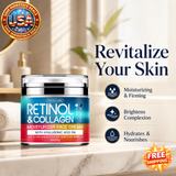 Retinol Face Cream 50ml - Moisturizing & Firming Skincare