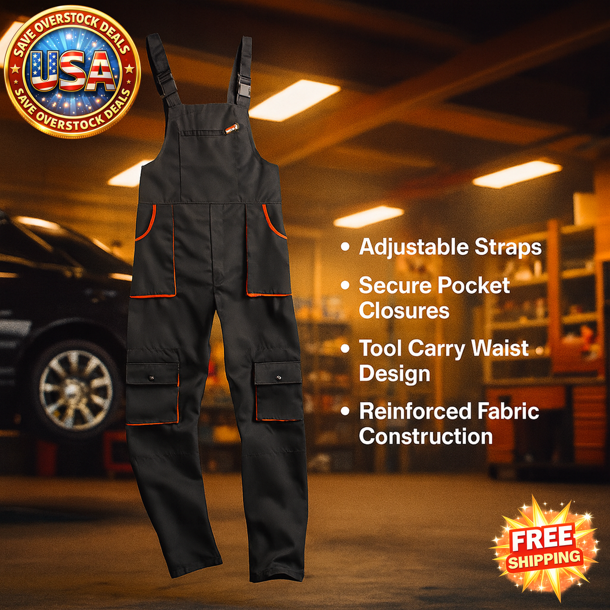 Work Coveralls for Men & Women, Plus Size, Mechanic & Workshop Use
