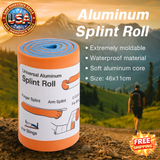 Universal Aluminum Splint Roll for Emergency First Aid - 30cm