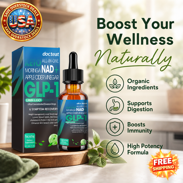 Organic Moringa Liquid Drops with Apple Cider Vinegar, 2 oz