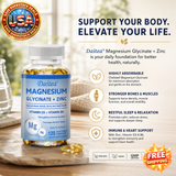 Magnesium Glycinate Capsules for Muscle and Heart Health