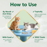 PetFit Naturals 2oz Liquid Cat Vitamins with Probiotics and Omega-3