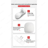Wireless Lavalier Microphone for iPhone Android PC - Mini Audio Recording