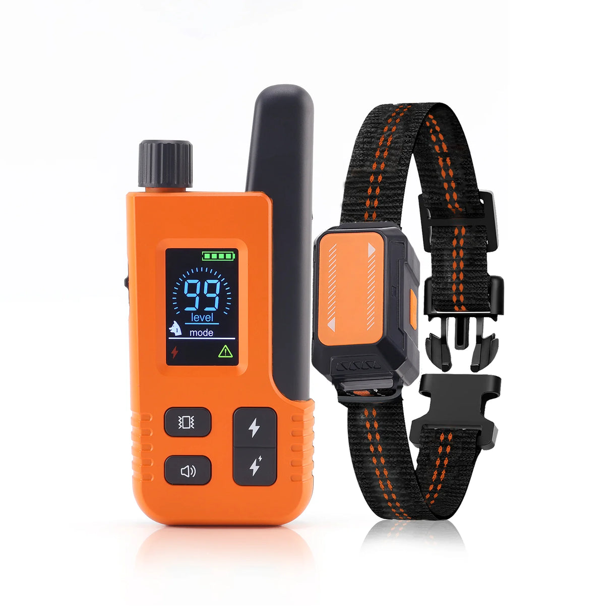 Electronic Training Collar 3600FT Range 4 Modes 99 Levels IP65 Waterproof