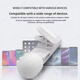 Wireless Lavalier Microphone for iPhone Android PC - Mini Audio Recording