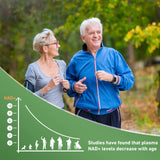 Nicotinamide Riboside Supplement with Resveratrol & Quercetin - 80 Capsules