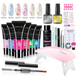 Nail Set with Lamp & Drill Machine - Complete Manicure Kit