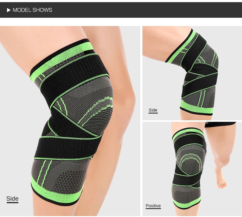Sports Knee Pads Compression Sleeve Support for Basketball - 1 Pair