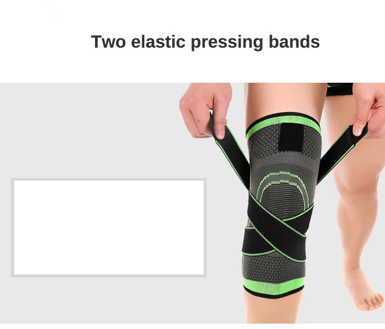 Sports Knee Pads Compression Sleeve Support for Basketball - 1 Pair