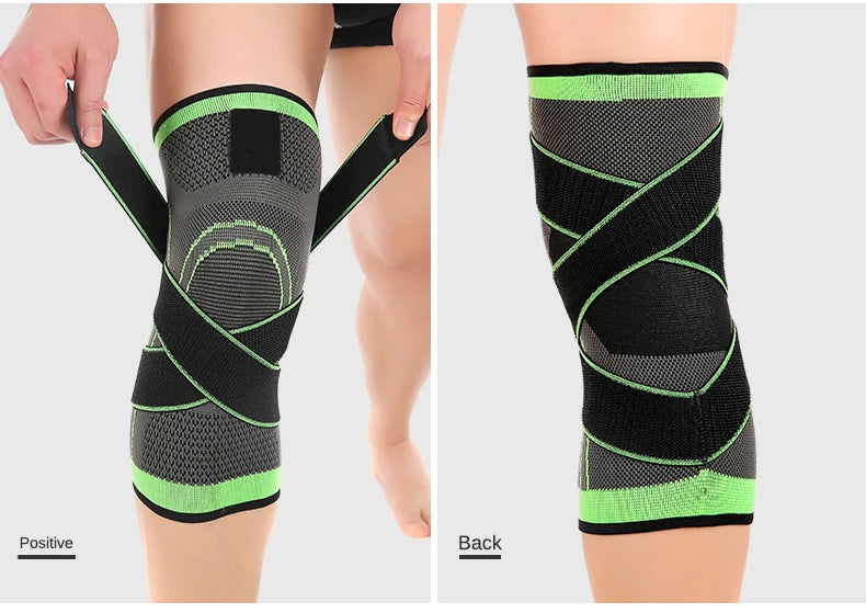 Sports Knee Pads Compression Sleeve Support for Basketball - 1 Pair