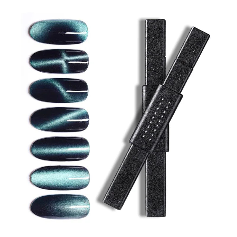 Magnetic Nail Art Tool 6-in-1 for Glitter Effect Manicure Design