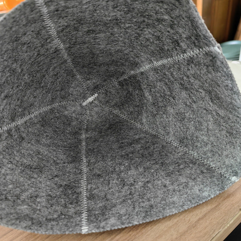 Thick Wool Sauna Hat for Hair Drying | Shower Cap | Bathroom Accessory
