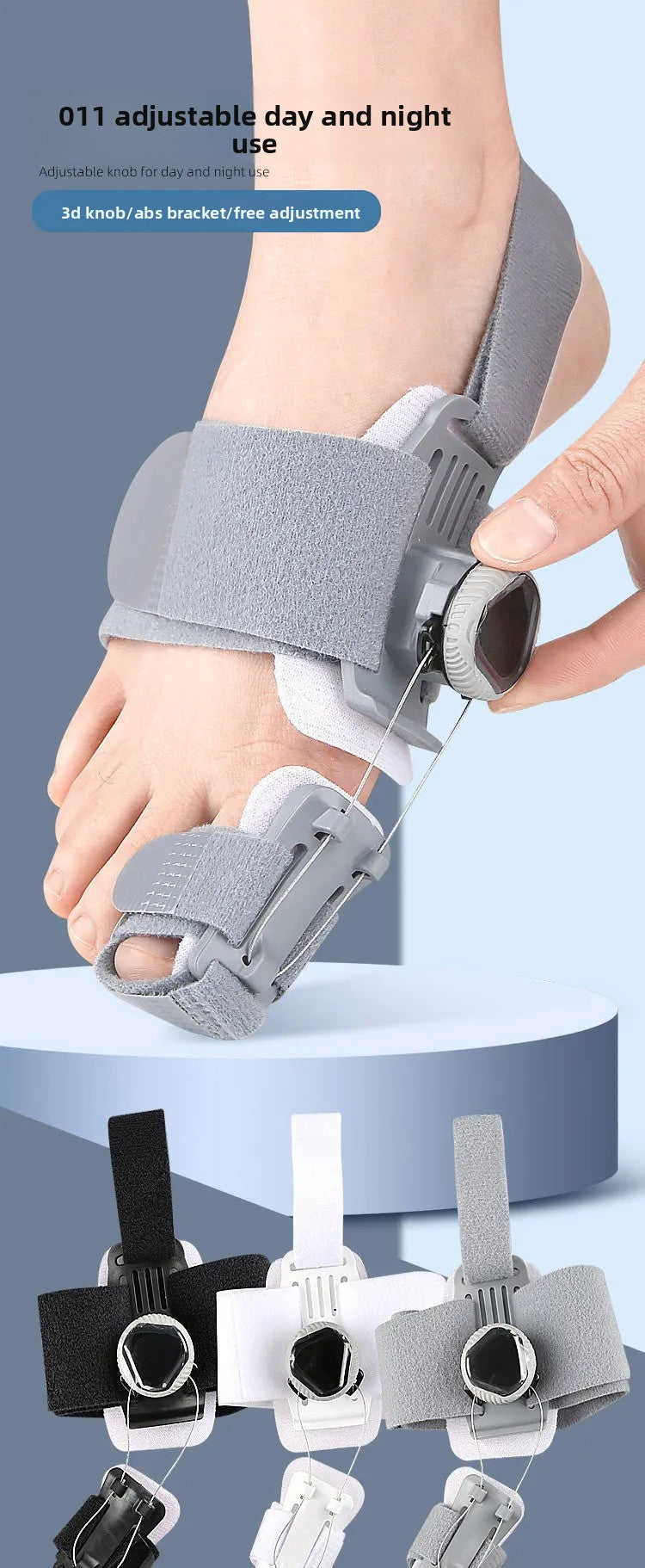 Hallux Valgus Corrector for Bunions - Toe Separator Foot Care Device