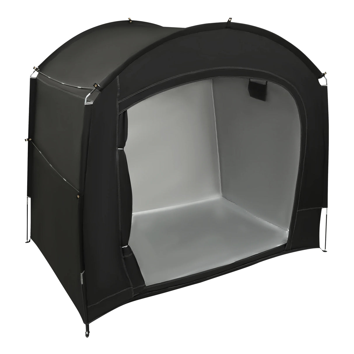 Portable Waterproof Bike Storage Shed for 1-4 Bikes, 220x150x185cm