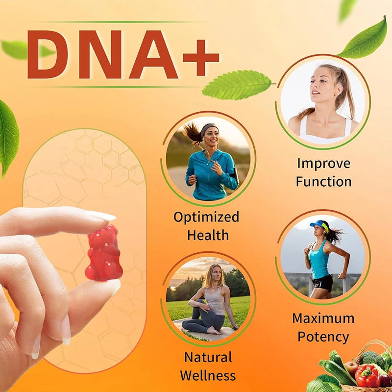 NAD Gummies Supplement 1500mg | Aging Defense with Vitamin B3 & D3