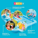 Inflatable Jungle Adventure Water Slide for Kids, 96 x 78 x 28 Inches