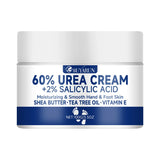 Urea Foot Cream 60% - Intensive Moisturizing Treatment for Cracked Heels