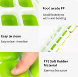 Silicone C Mold with Lid - 2/4pcs C 14 Cube Set