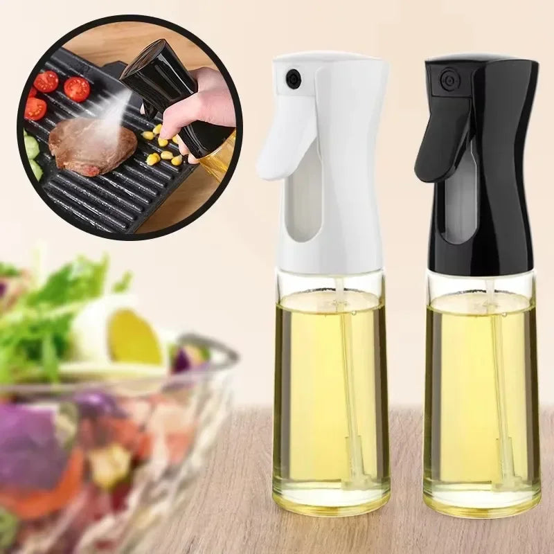 Olive Oil Spray Bottle Dispenser - Reusable Food Grade Kitchen Accessory