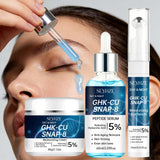 Facial Skincare Kit 3pcs Eye Essence Moisturizing Cream Serum Hydration