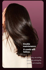 Wireless Hair Straightener Comb with Negative Ion Technology - Rechargeable